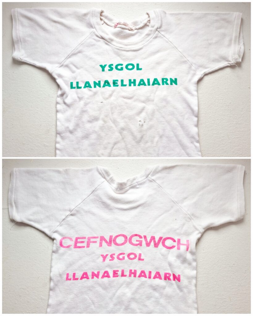 Babygrows with Welsh Words On