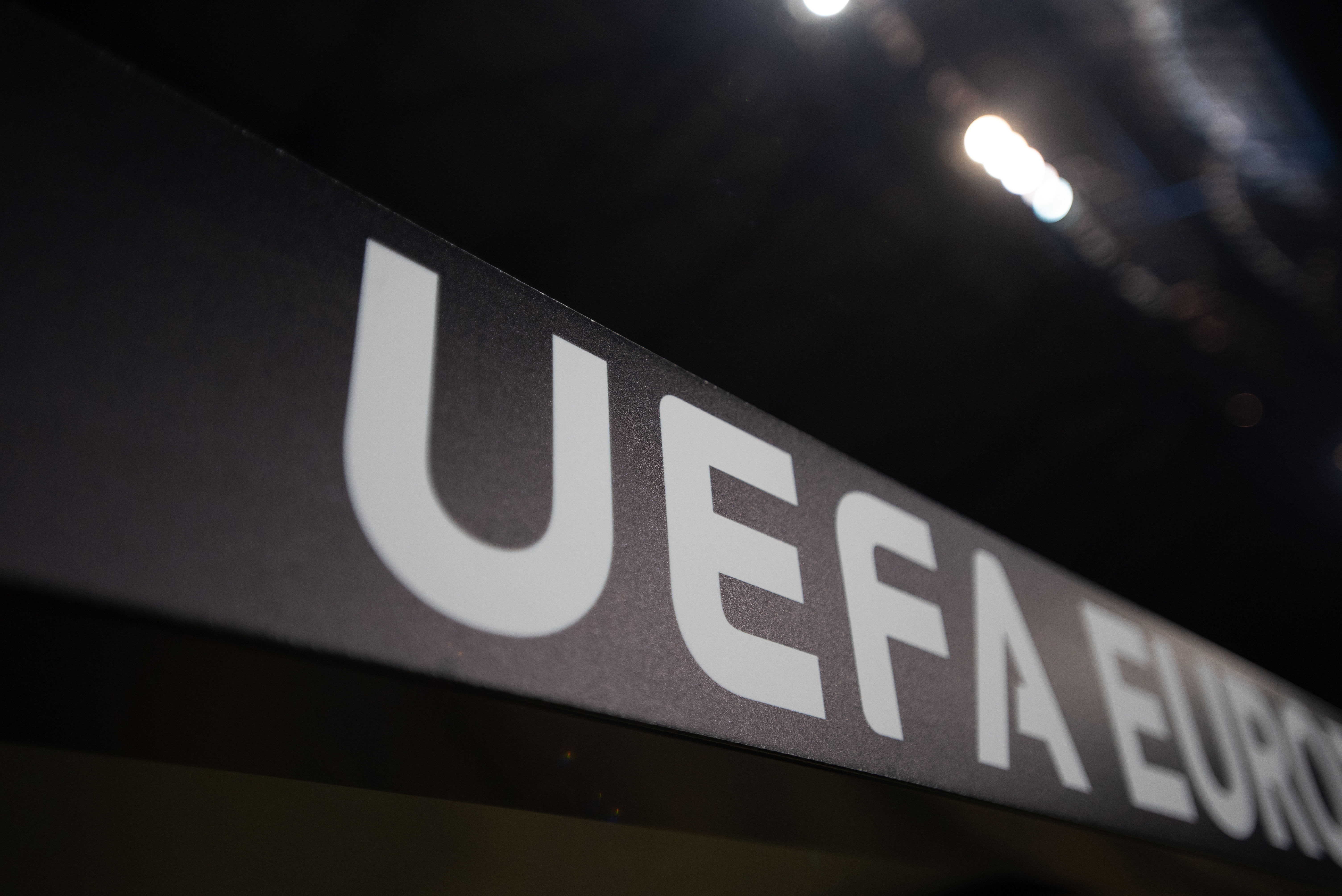 Kharkiv, Ukraine - February 20, 2020: UEFA before league europa