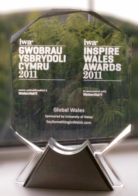 Inspire Wales Award presented to SaySomethinin