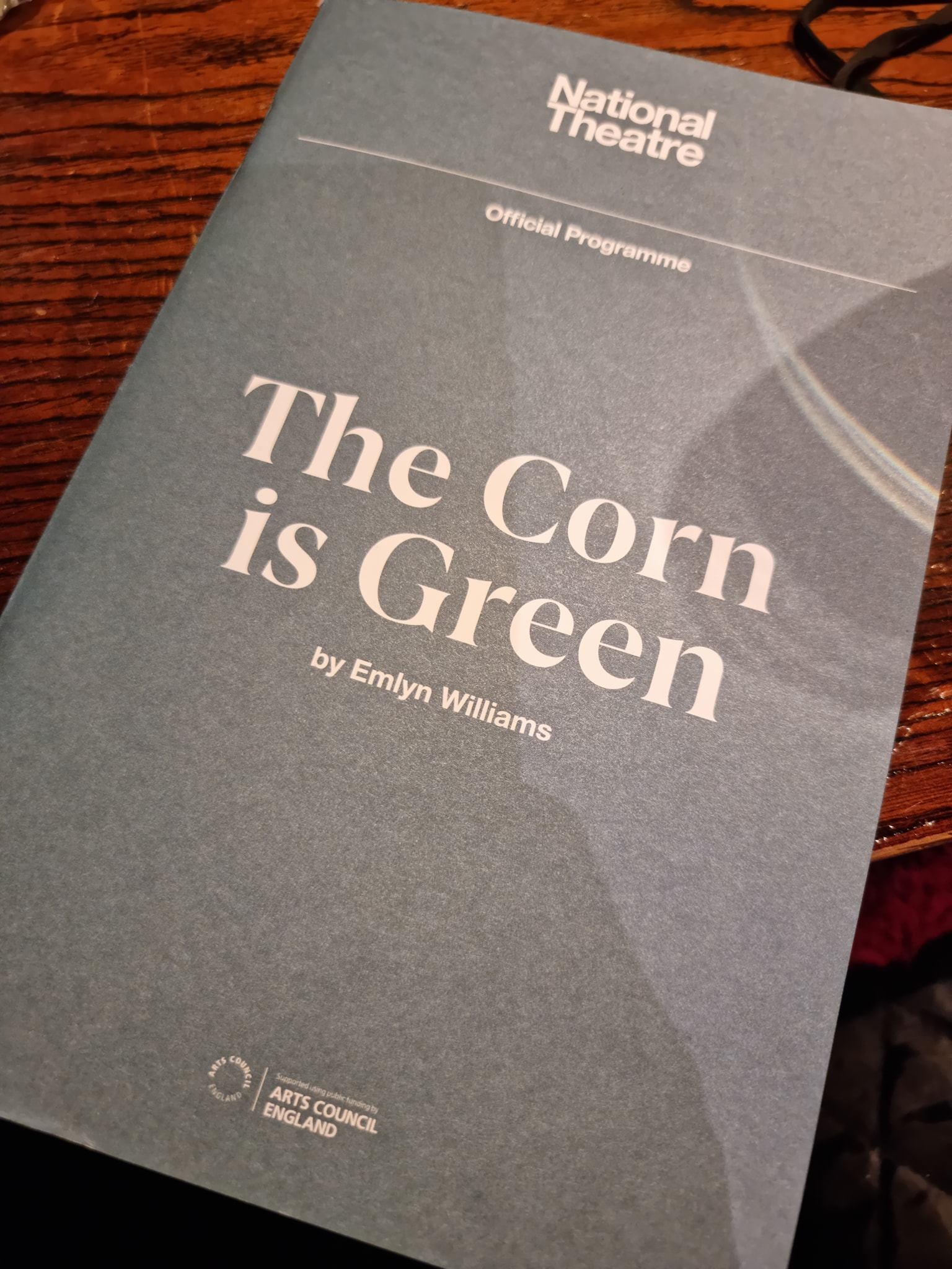 The Corn is Green progranne