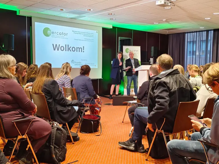 A presentation at the mercator conference